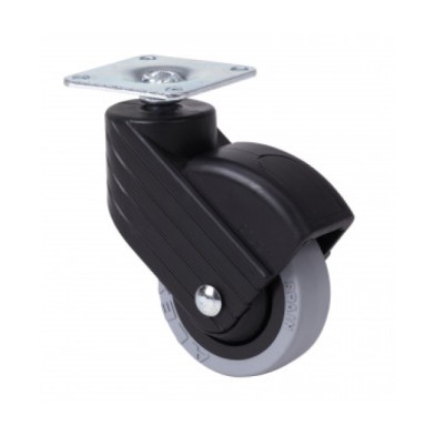 Rueda gir.ø50 hp-pgi 22kg pletina goma gris alex 1-0757