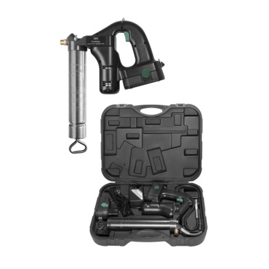 Bomba de engrase a bateria 500 cm³ pg-18v 450 bar + maletin