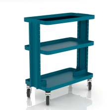 Carro taller c/bandejas 134 1 760x400x880 mm