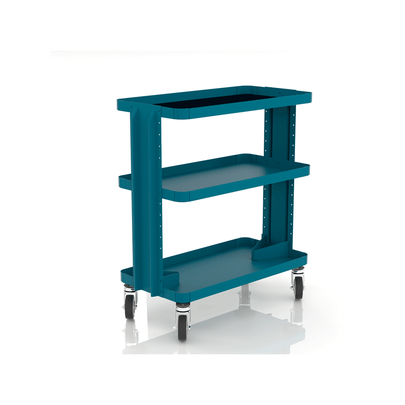 Carro taller c/bandejas 134 1 760x400x880 mm