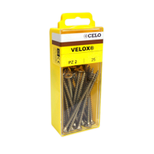 Caja brico tornillo velox 4,0x20mm bricom.