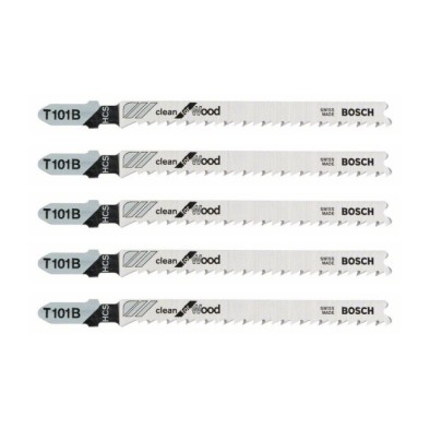 Blister 5 hojas sierra calar bosch t101b madera