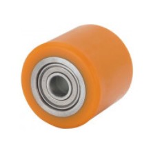 Rodillo transpaleta ø85 vn 600kg poliuretano naranja 2-1504